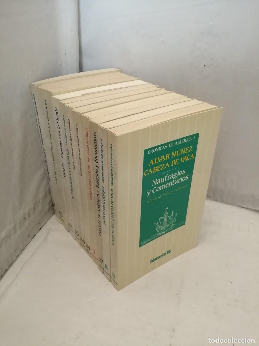 Libros de segunda mano: PACK 9 Libros Historia 16 (Colecci&oacute;n Cr&oacute;nicas de Am&eacute;rica) - Foto 2