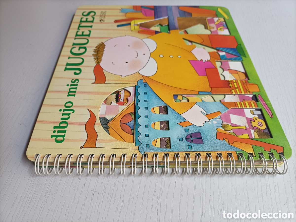 Libros de segunda mano: Dibujo mis juguetes. Ediciones gaviota . Siluetas m&aacute;gicas