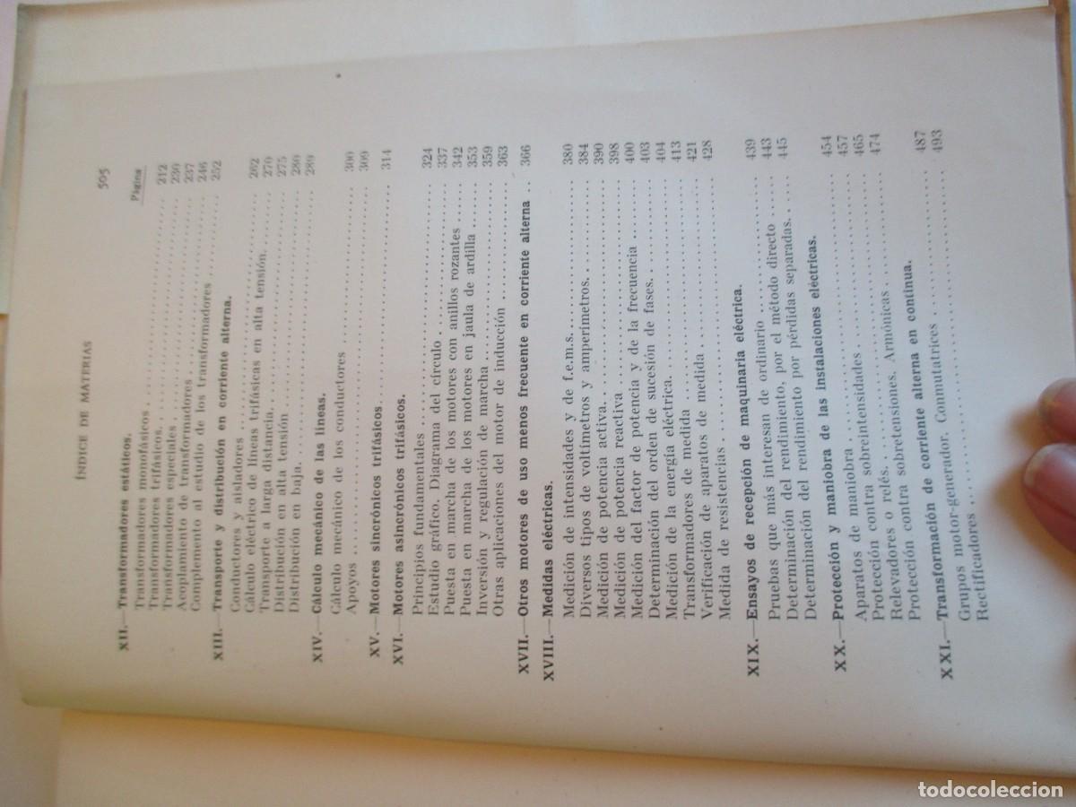 Libros de segunda mano: J. ARANA Electrotecnia industrial W30331 - Foto 4