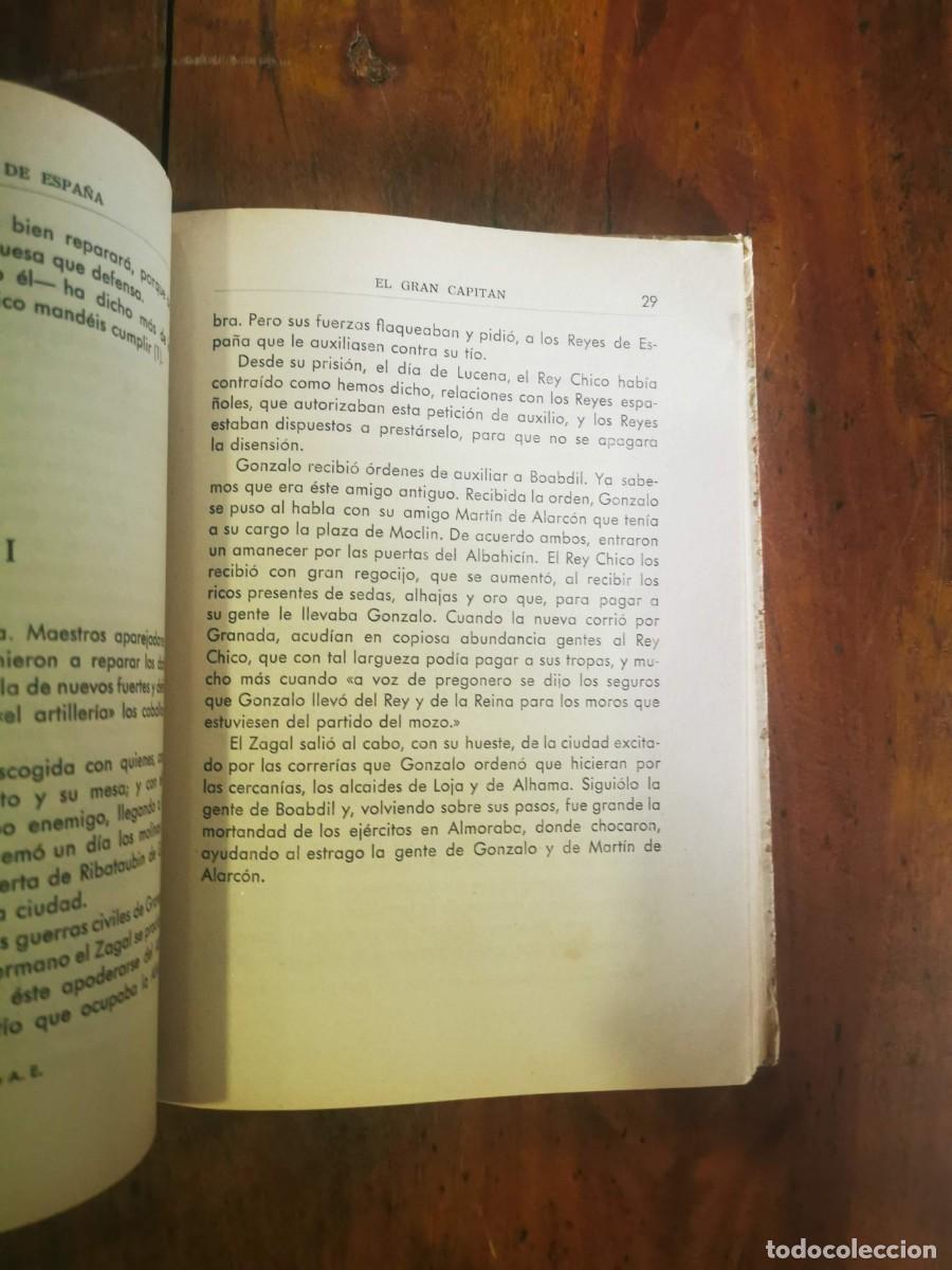 Libros de segunda mano: L&Oacute;PEZ PRUDENCIO, J. El Gran Capit&aacute;n - Foto 4