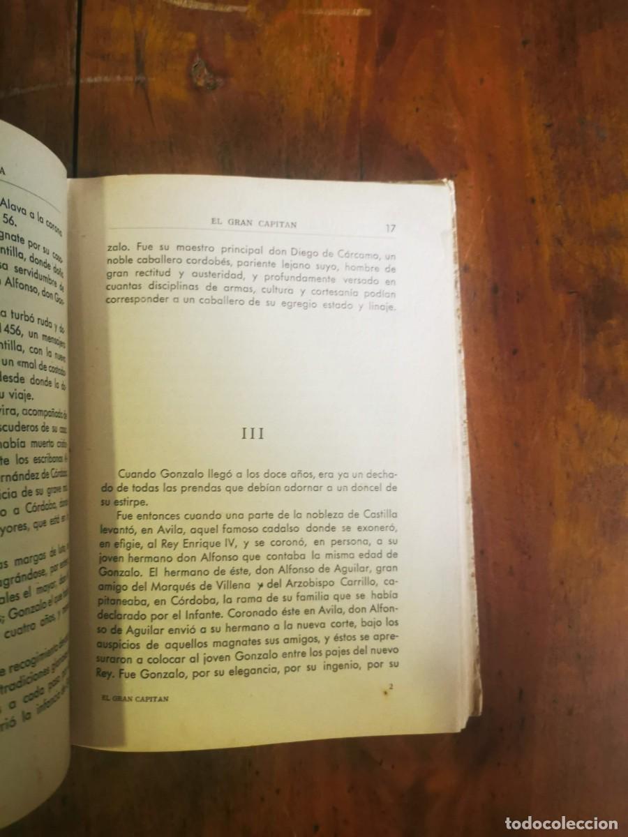 Libros de segunda mano: L&Oacute;PEZ PRUDENCIO, J. El Gran Capit&aacute;n - Foto 5