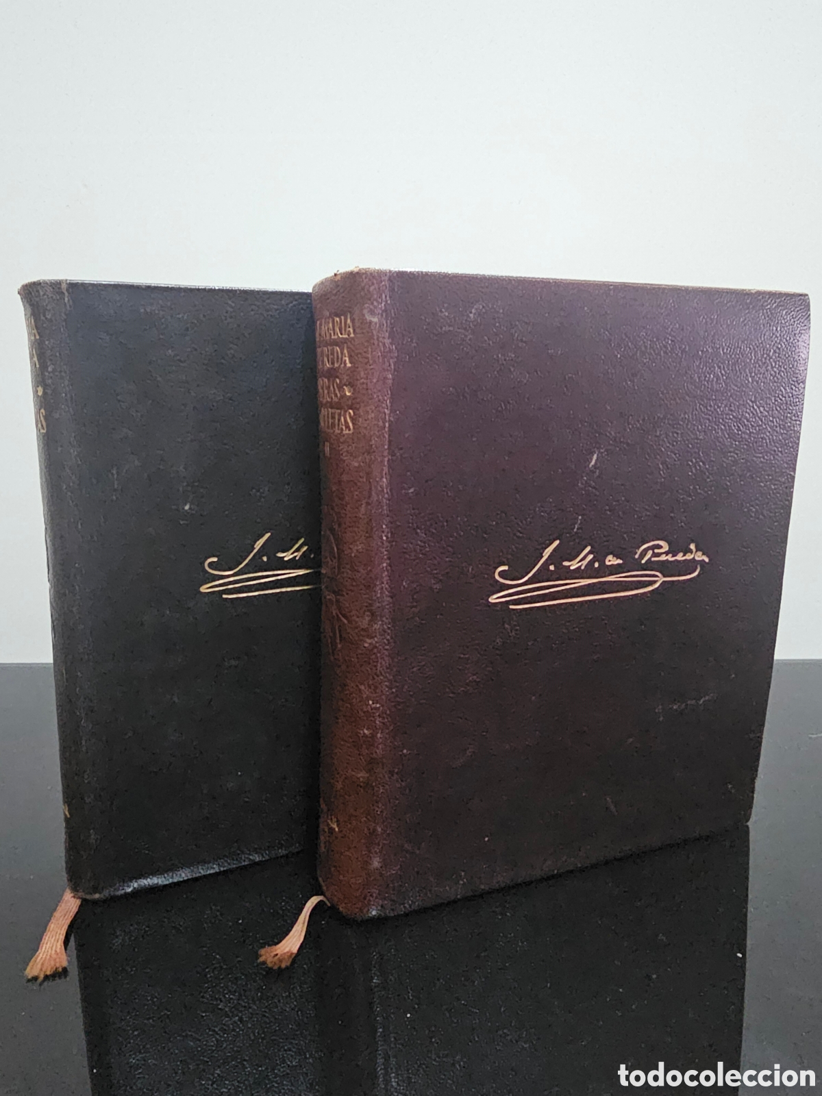 Libros de segunda mano: JOSE MARIA DE PEREDA. OBRAS COMPLETAS I Y II. 1954 - Foto 2
