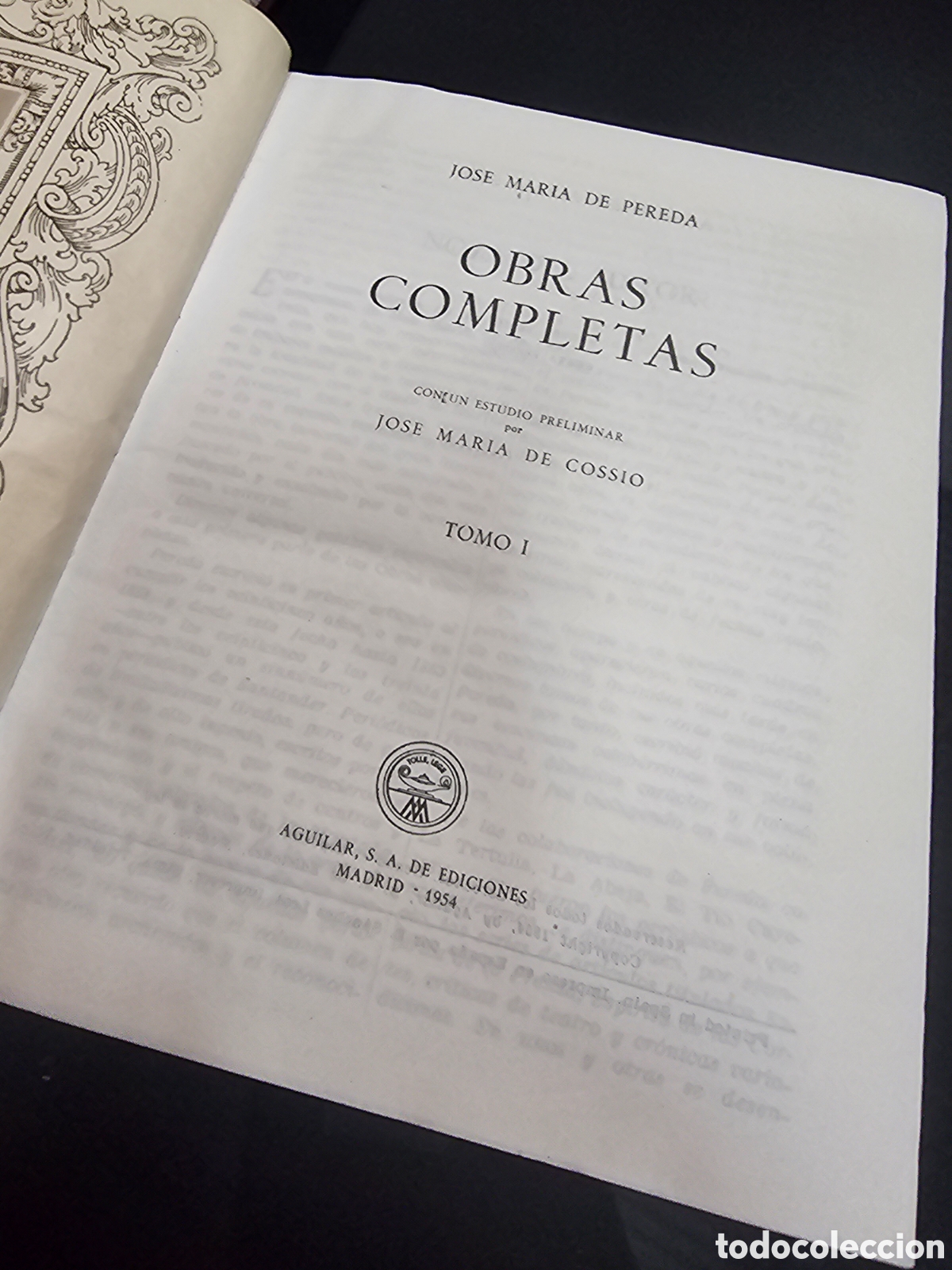 Libros de segunda mano: JOSE MARIA DE PEREDA. OBRAS COMPLETAS I Y II. 1954 - Foto 5
