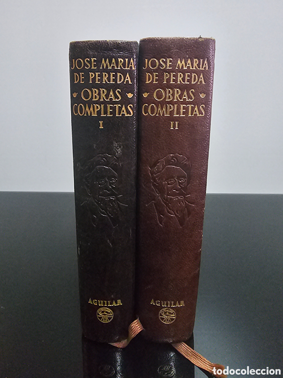 Libros de segunda mano: JOSE MARIA DE PEREDA. OBRAS COMPLETAS I Y II. 1954 - Foto 1