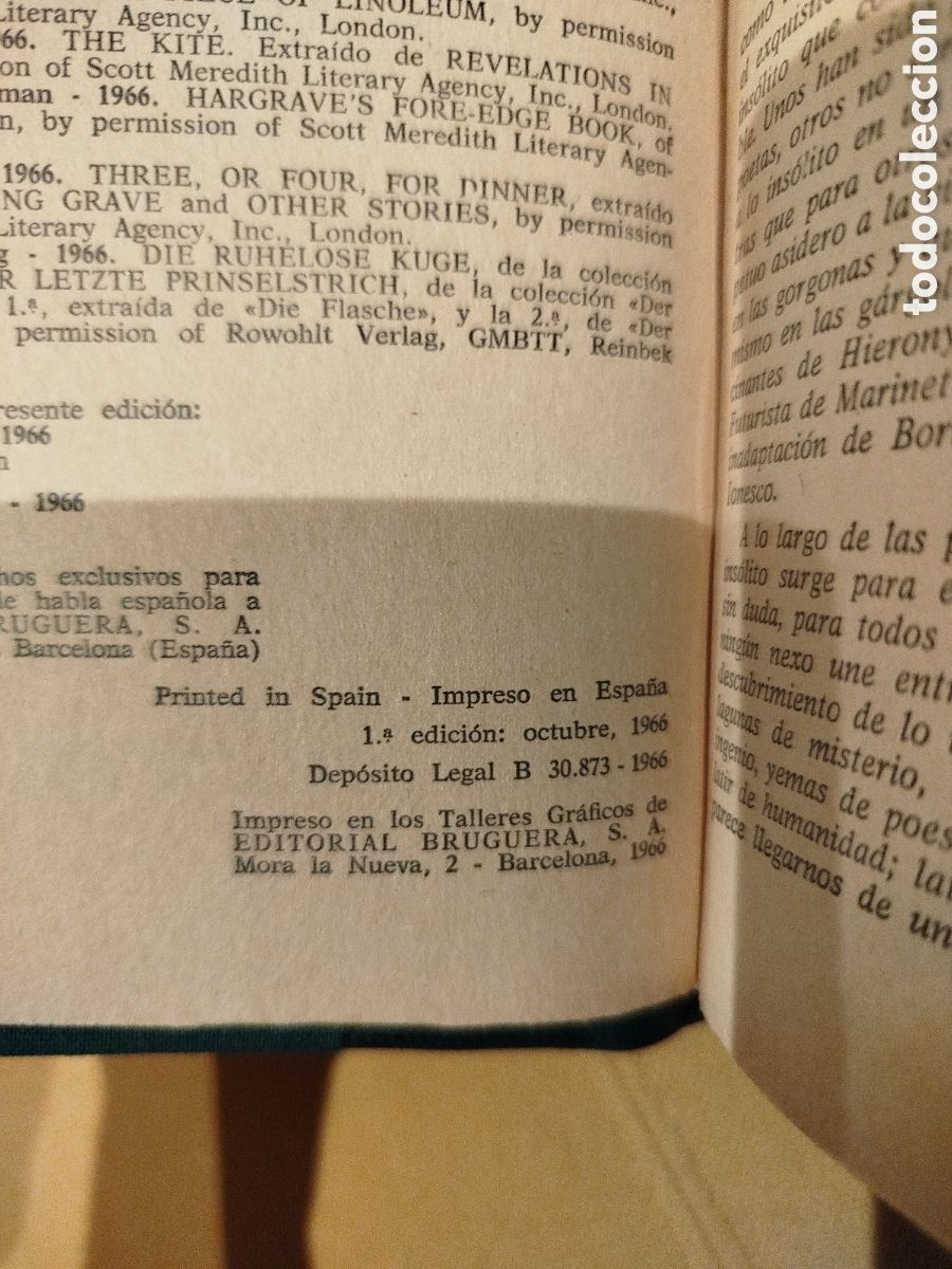 Libros de segunda mano: UNA ANTOLOG&Iacute;A DE HORROR Y MISTERIO - Foto 3