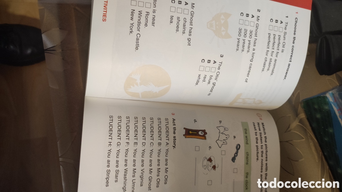 Libros de segunda mano: Libro The Canterville Ghost - Foto 6
