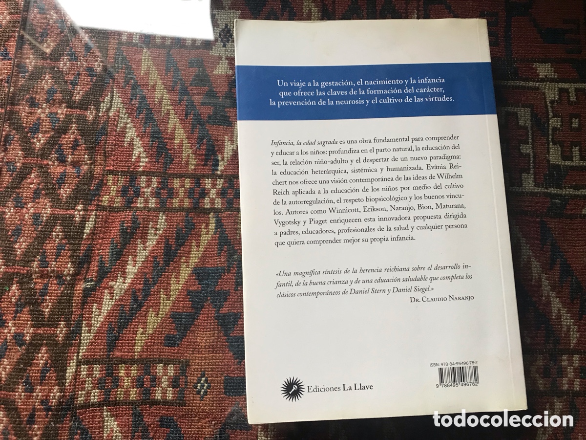 Libros de segunda mano: Infancia, la edad sagrada. Ev&acirc;nia Reichert. Ediciones la llave. - Foto 3