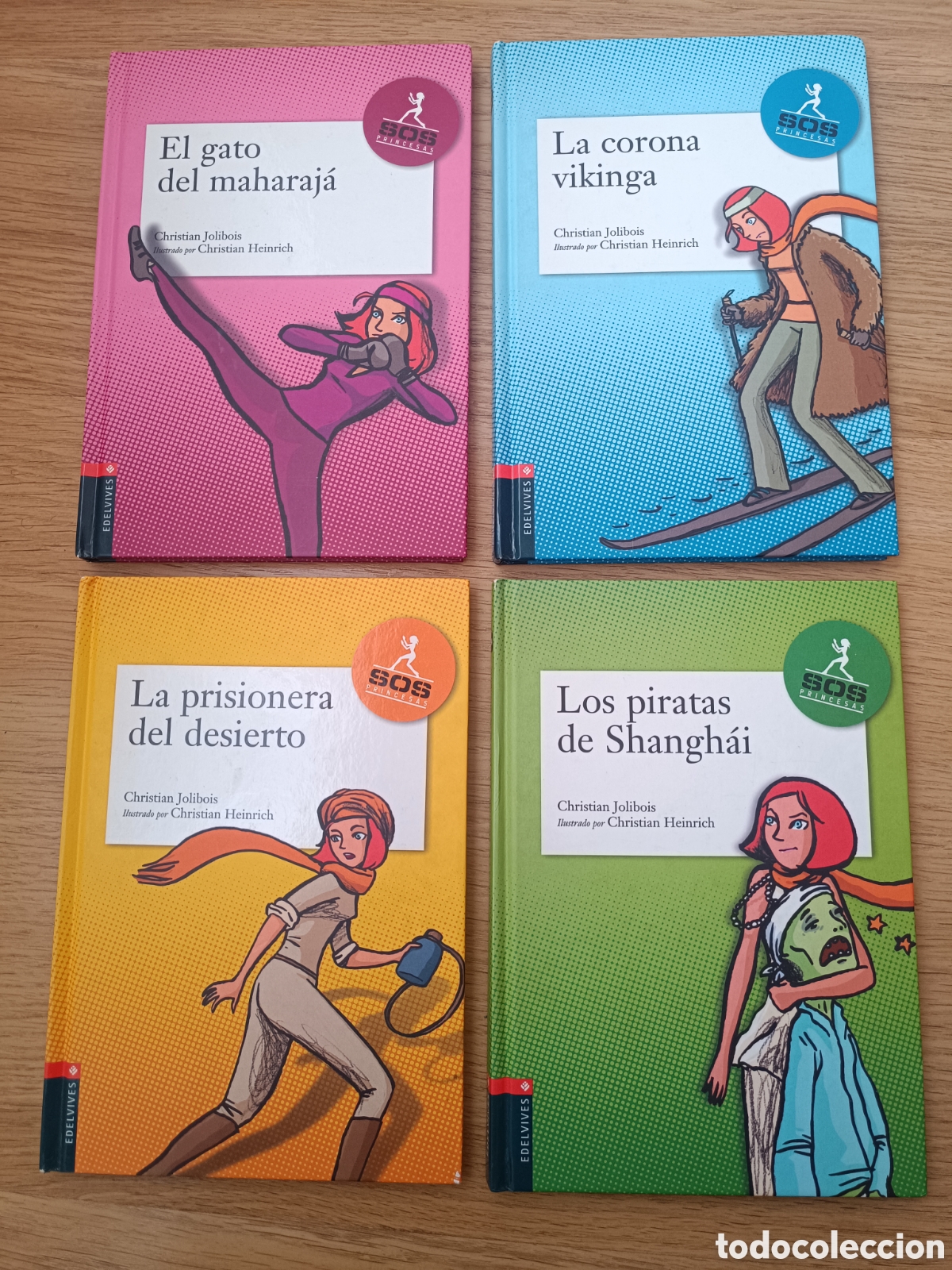 Libros de segunda mano: Libros - Colecci&oacute;n SOS PRINCESAS. Edelvives - Foto 1