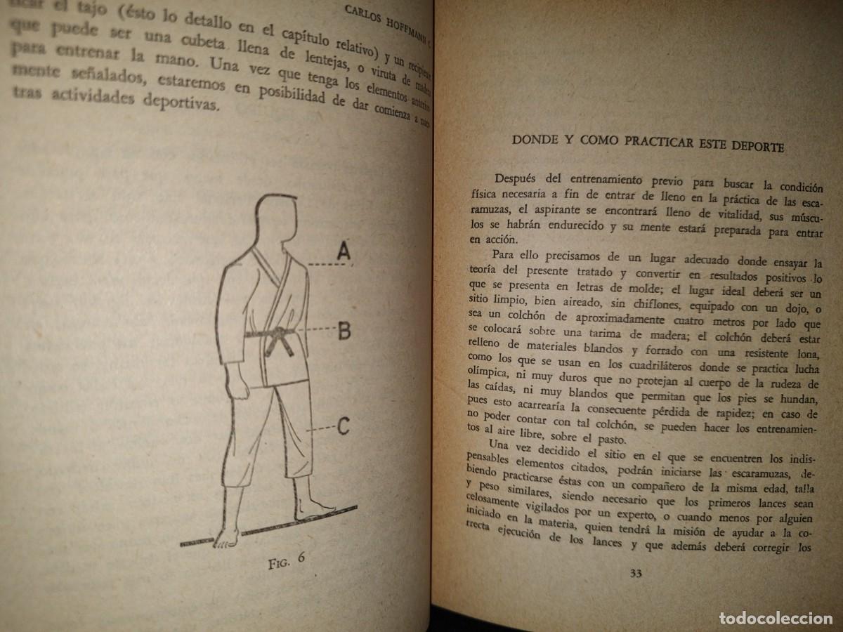 Libros de segunda mano: 115- KARATE Y AUTODEFENSA - CARLOS HOFFMANN C. - EDITORIAL AZOR MARCONI - 1967 - Foto 14