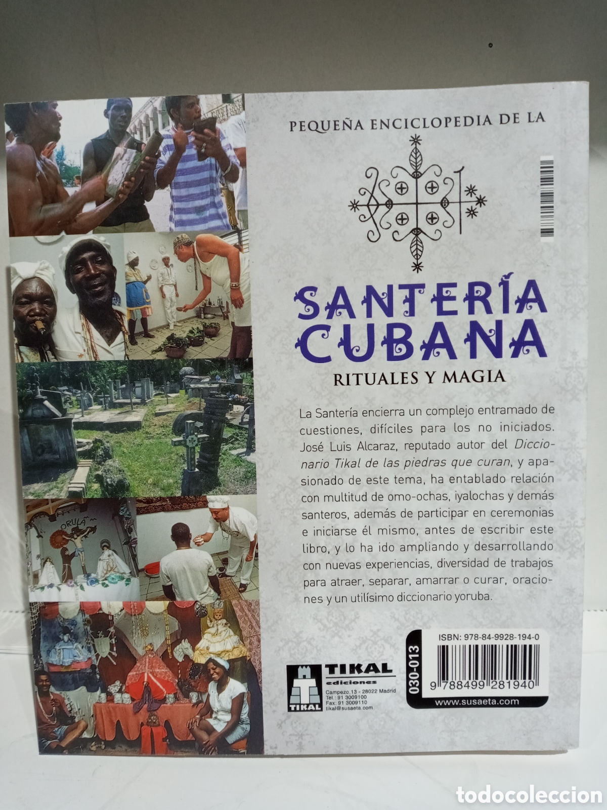 Libros de segunda mano: SANTER&Iacute;A CUBANA.RITUALES Y MAGIA. - Foto 3