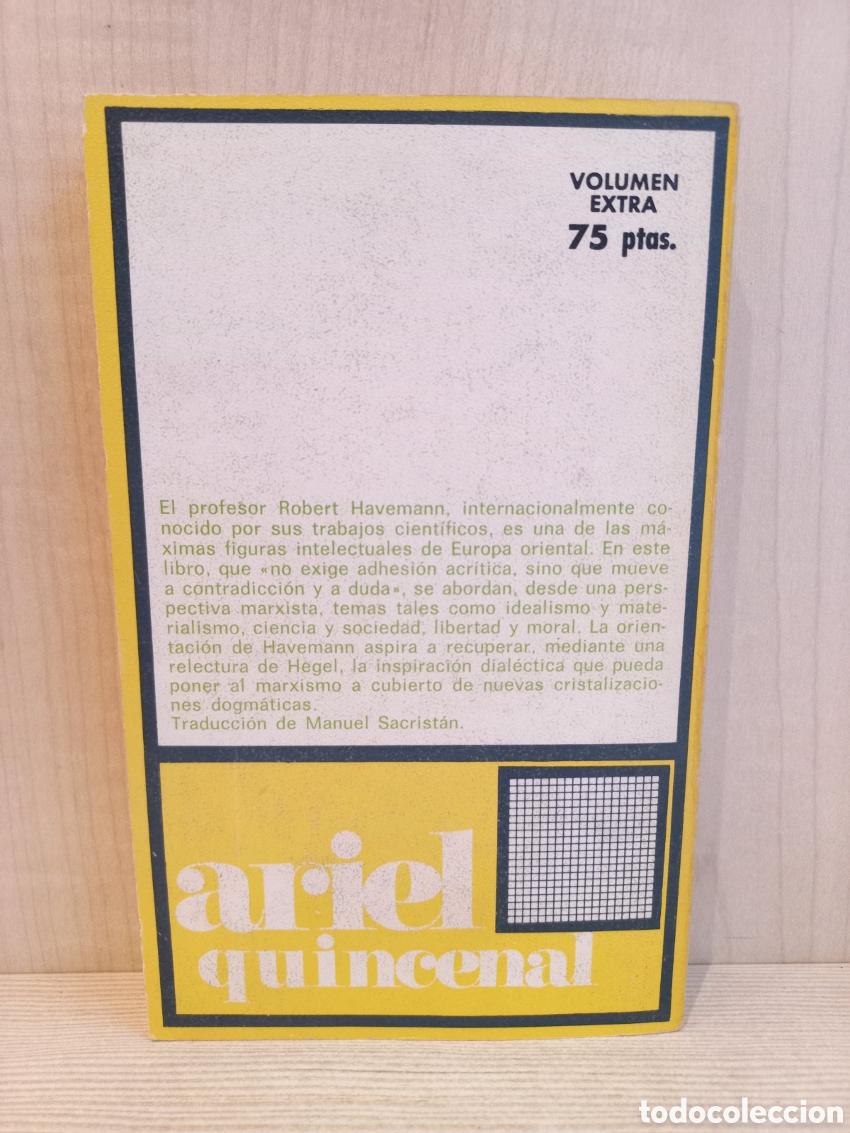 Libros de segunda mano: Dial&eacute;ctica sin dogma. Robert Havemann. Ariel Quincenal, 1971. - Foto 3