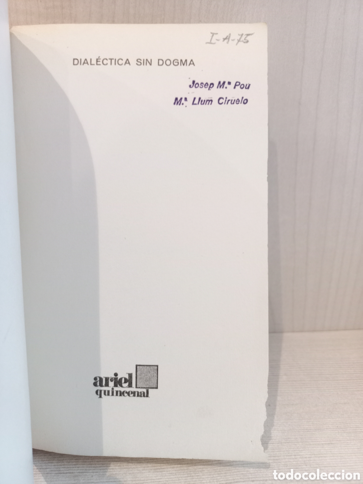 Libros de segunda mano: Dial&eacute;ctica sin dogma. Robert Havemann. Ariel Quincenal, 1971. - Foto 5