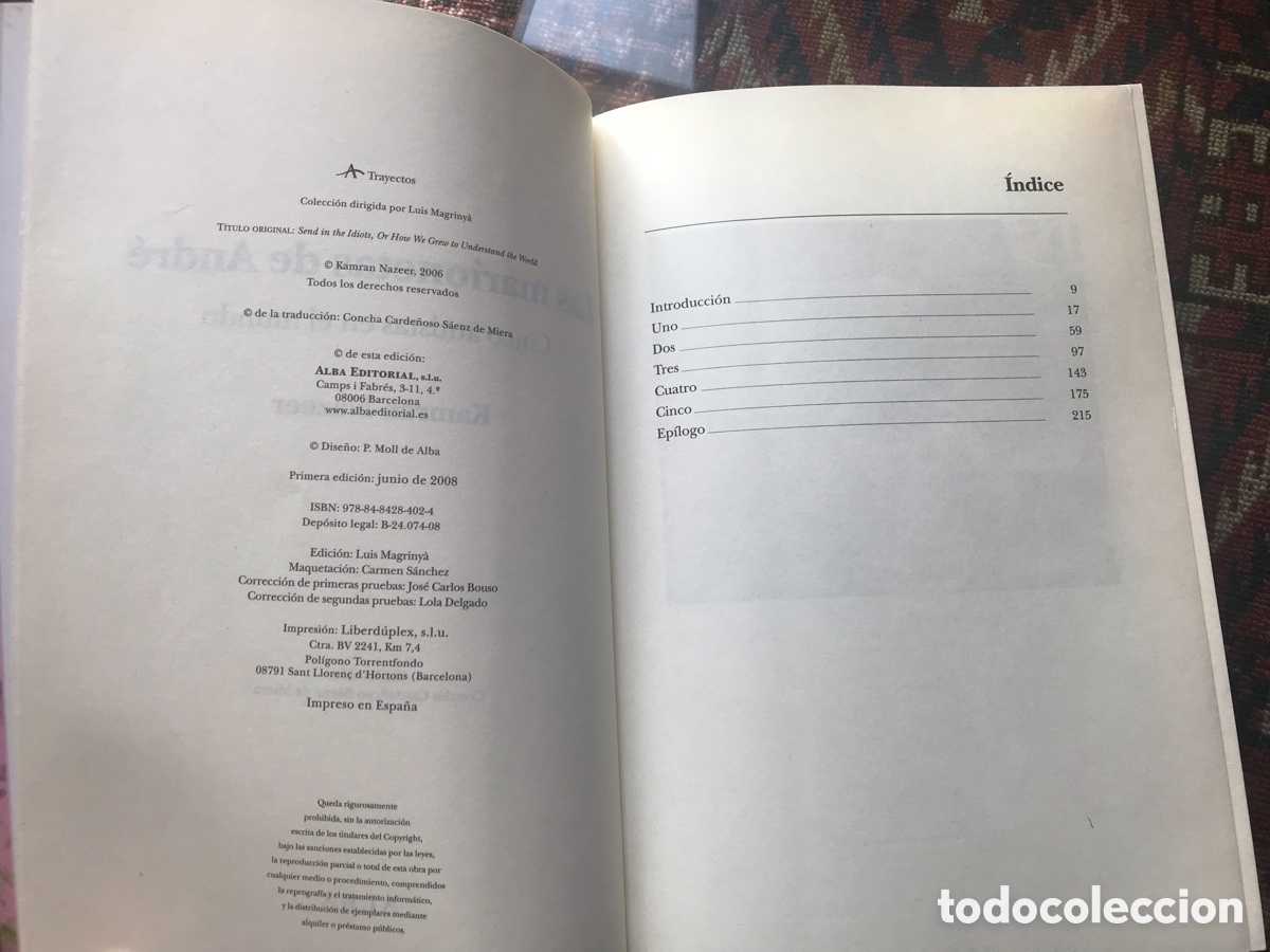 Libros de segunda mano: Las marionetas de Andr&eacute;. Kamran Nazeer. Alba - Foto 5