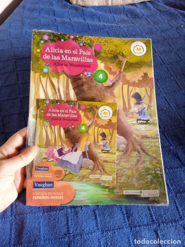 Libros de segunda mano: Alicia en el pais de las maravillas con cd precintado - Foto 1