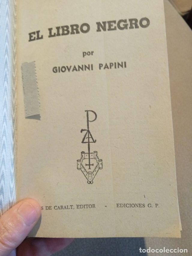 Libros de segunda mano: El libro negro,libro antiguo - Foto 2