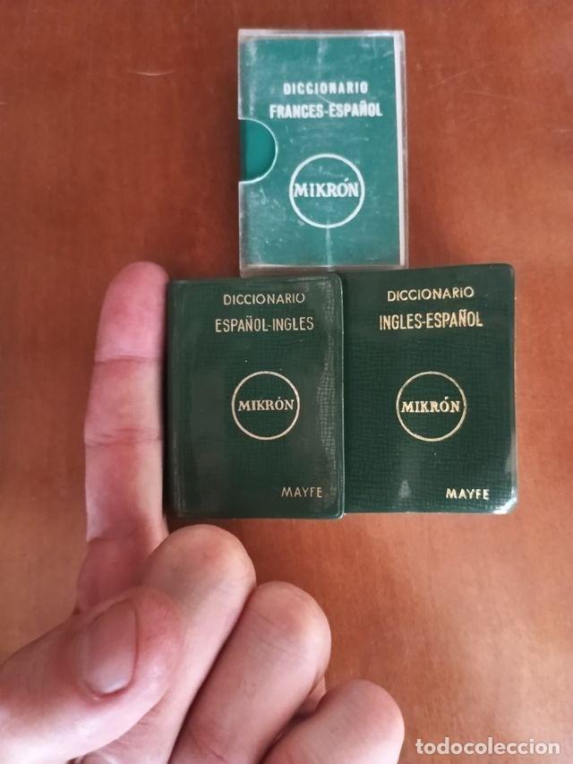 Libros de segunda mano: Diccionarios Mikron Ingles/Franc&eacute;s - Espa&ntilde;ol - Foto 2