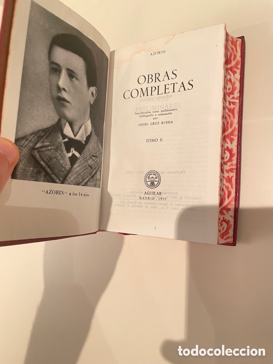 Libros de segunda mano: Azorin II, O. completas, joya aguilar - Foto 6