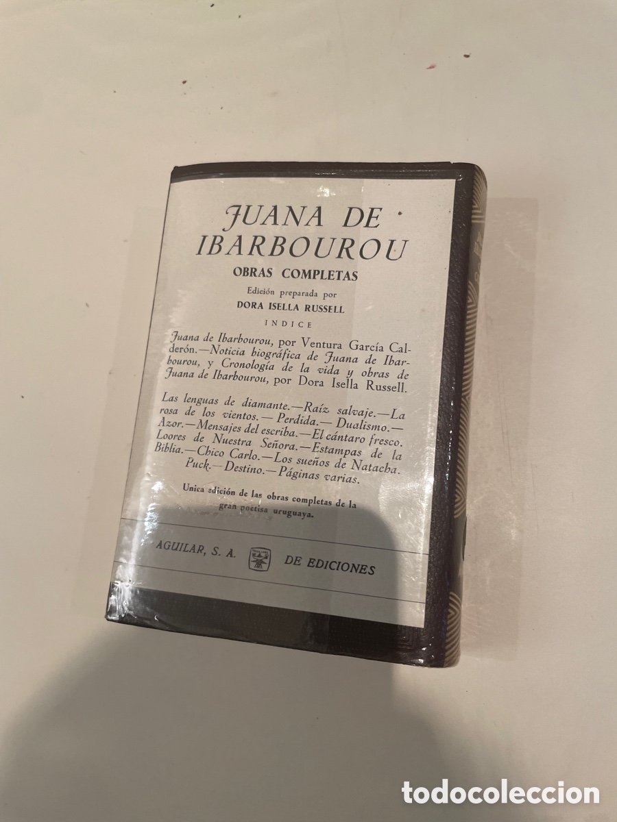 Libros de segunda mano: Juana de Ibarbourou, Obras completas, joya aguilar - Foto 3