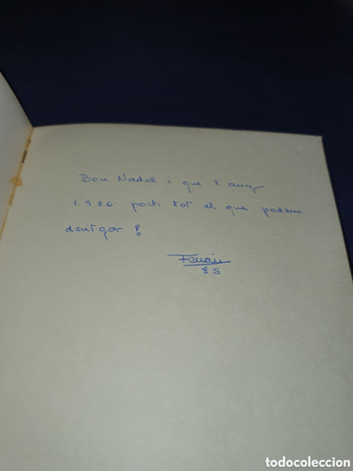 Libros de segunda mano: Domicili provisional Manuel de Pedrolo Ed. LEsparver - Foto 3