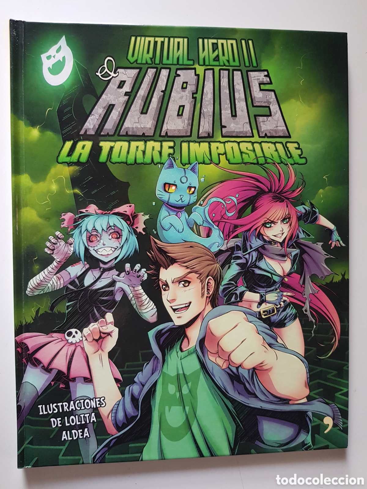 Libros de segunda mano: Virtual h&eacute;roe II,la torre imposible. El Rubius,editorial planeta, S.A.,2016. 1.&ordf; edici&oacute;n - Foto 1