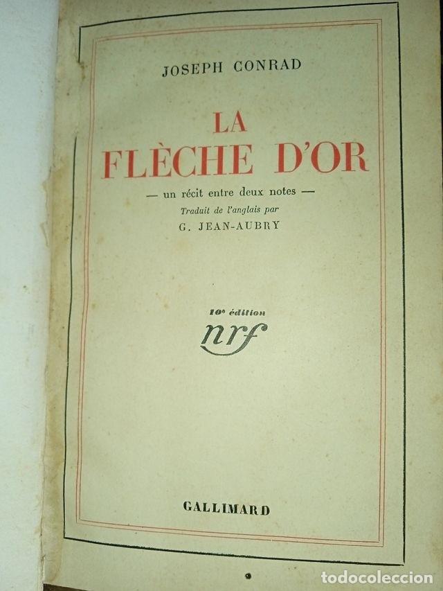 Libros de segunda mano: La fleche dor Joseph Conrad ( en franc&eacute;s) 1928 - Foto 4
