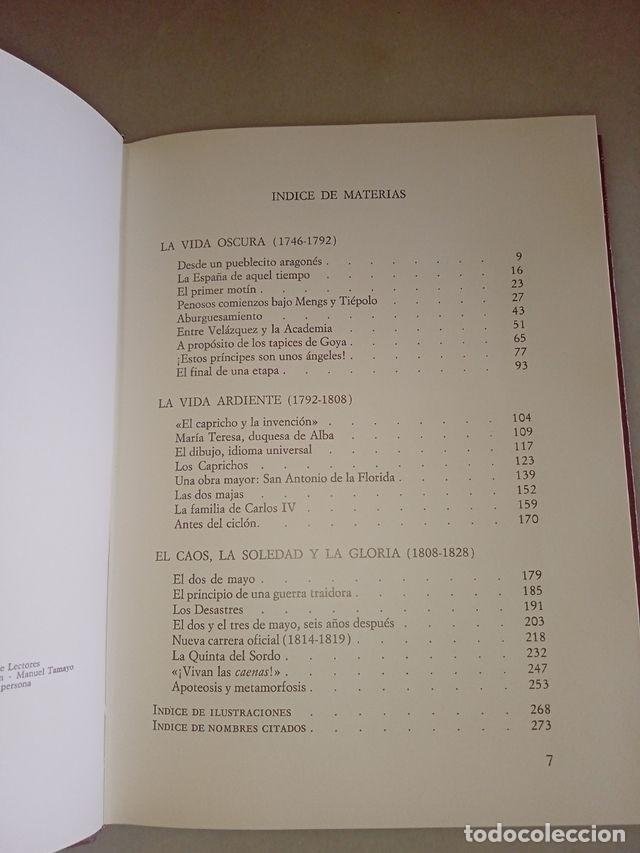 Libros de segunda mano: Goya,C&igrave;rculo de lectores.Jean-Fran&ccedil;ois Chabrun - Foto 3
