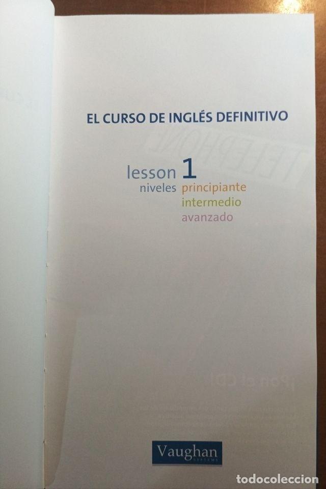 Libros de segunda mano: Ingles ,el curso definitivo, Vaughan 1 - Foto 3