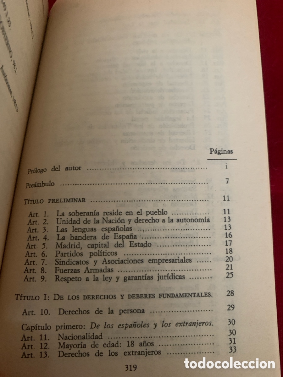 Libros de segunda mano: Introducci&oacute;n a la Constituci&oacute;n Espa&ntilde;ola (Texto y Comentarios). Ram&oacute;n Tamames. - Foto 6