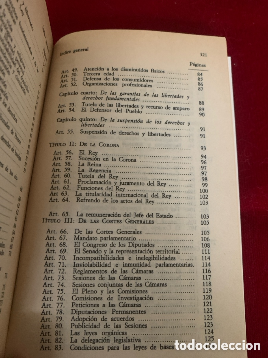 Libros de segunda mano: Introducci&oacute;n a la Constituci&oacute;n Espa&ntilde;ola (Texto y Comentarios). Ram&oacute;n Tamames. - Foto 8