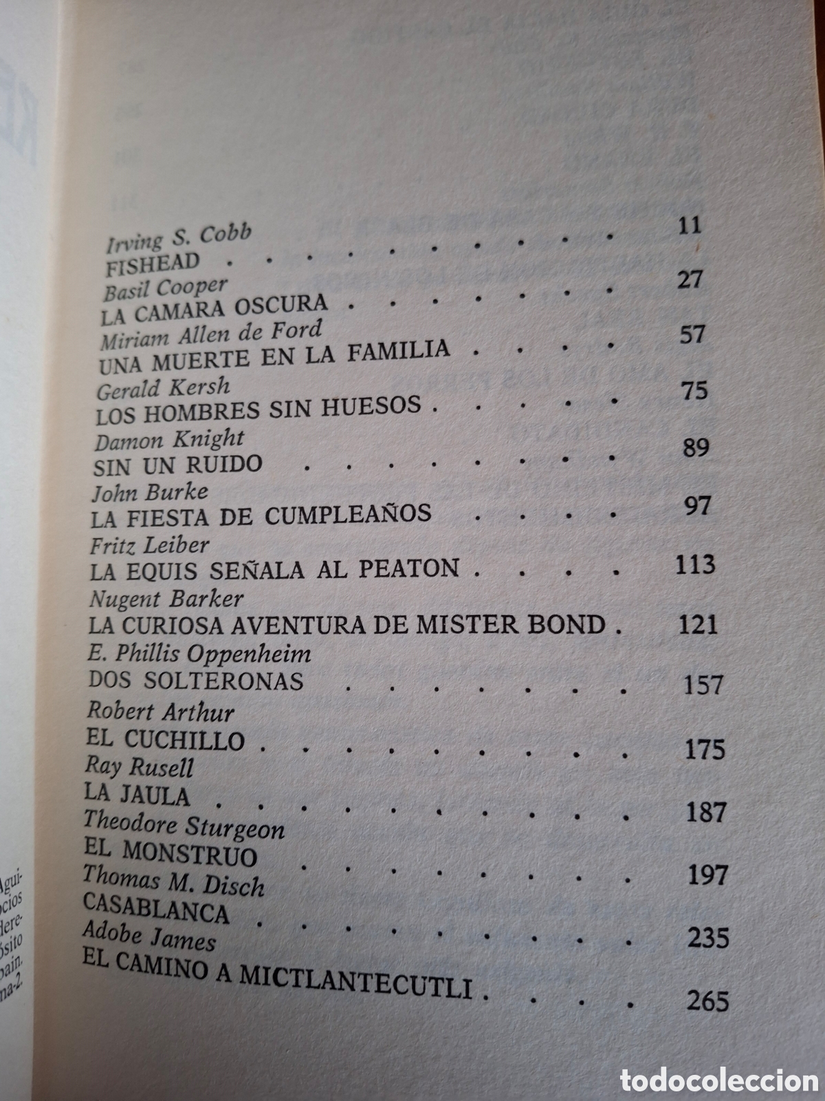 Libros de segunda mano: Relatos que me asustaron - Foto 4