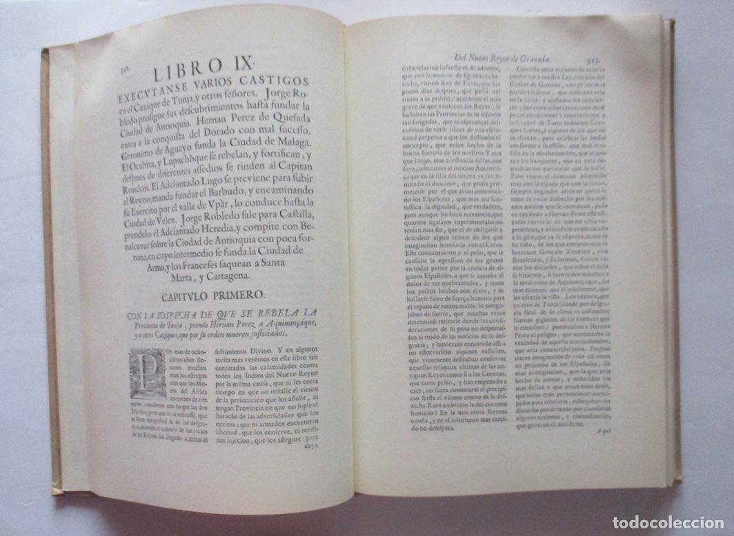 Libros de segunda mano: HISTORIA GENERAL DE LAS CONQUISTAS DEL NUEVO REYNO DE GRANADA - 2 TOMOS - Foto 11