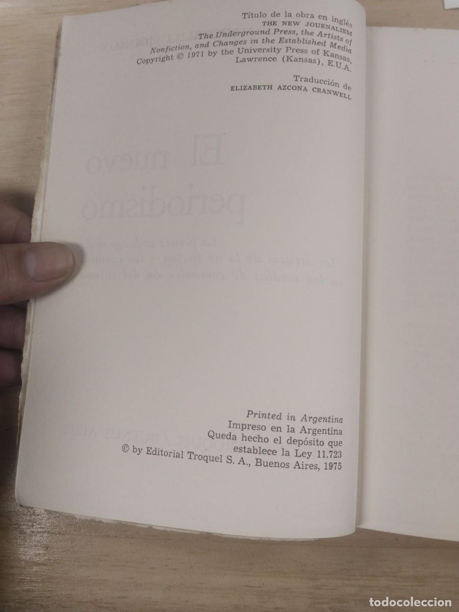 Libros de segunda mano: El Nuevo Periodismo - Michael L. Johnson - Foto 6