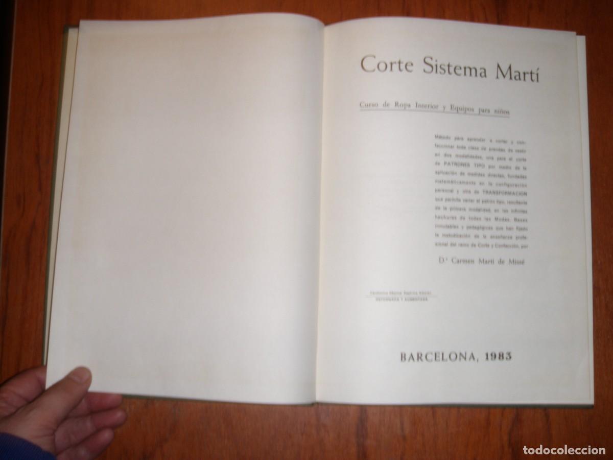 Libros de segunda mano: LIBRO CORTE SISTEMA MARTI LENCERIA - Foto 4