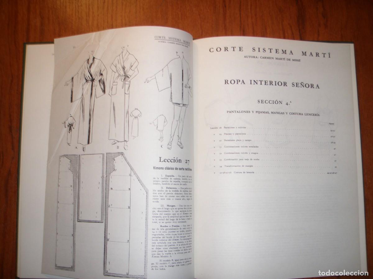 Libros de segunda mano: LIBRO CORTE SISTEMA MARTI LENCERIA - Foto 8