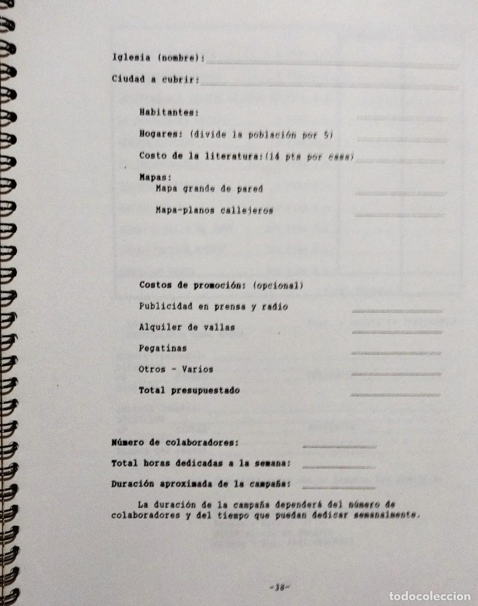 Libros de segunda mano: MANUAL DE TESTIMONIO CRISTIANO A CADA HOGAR. BUEN ESTADO. - Foto 10