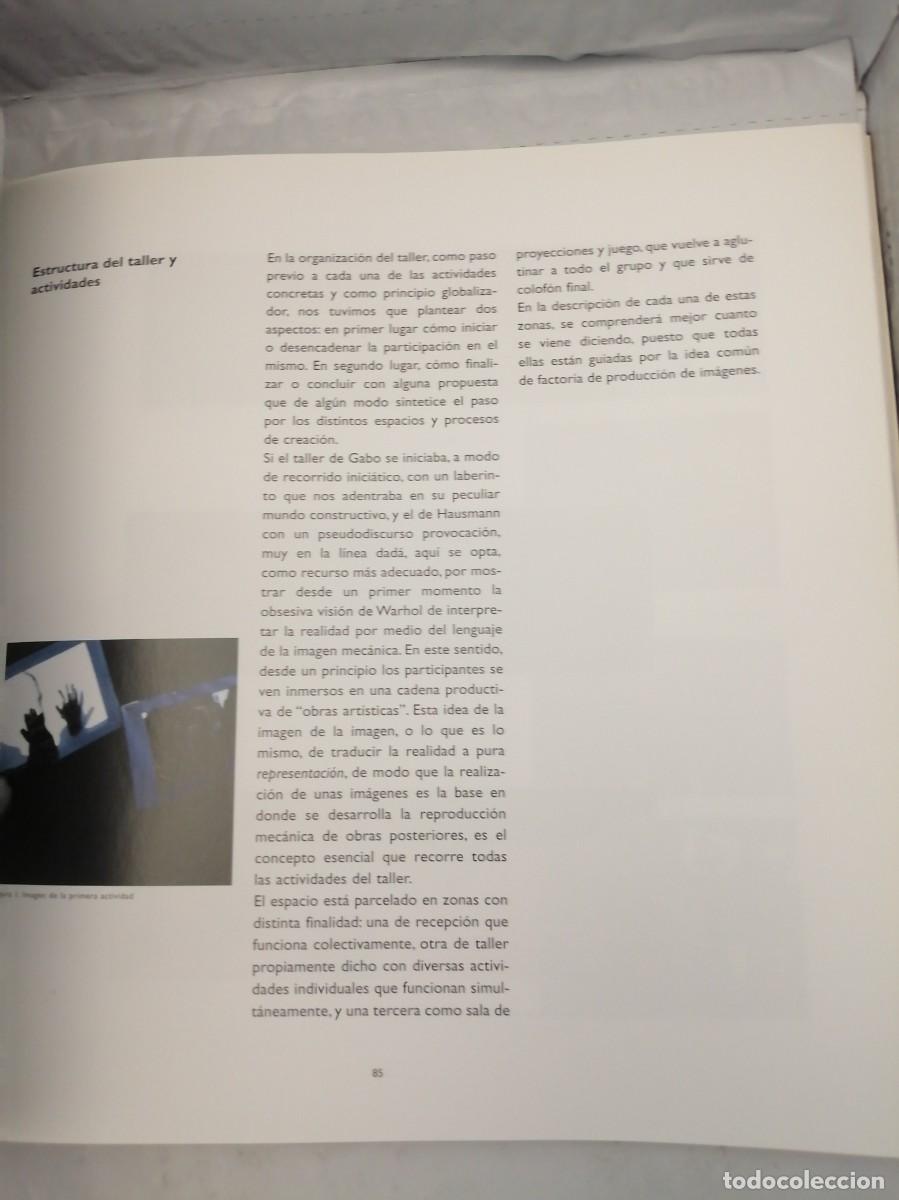 Libros de segunda mano: Los talleres did&aacute;cticos del IVAM - Foto 4