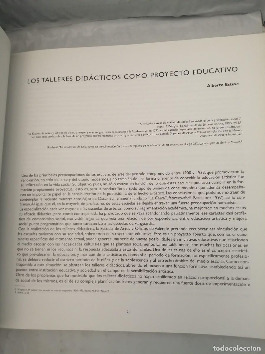 Libros de segunda mano: Los talleres did&aacute;cticos del IVAM - Foto 6
