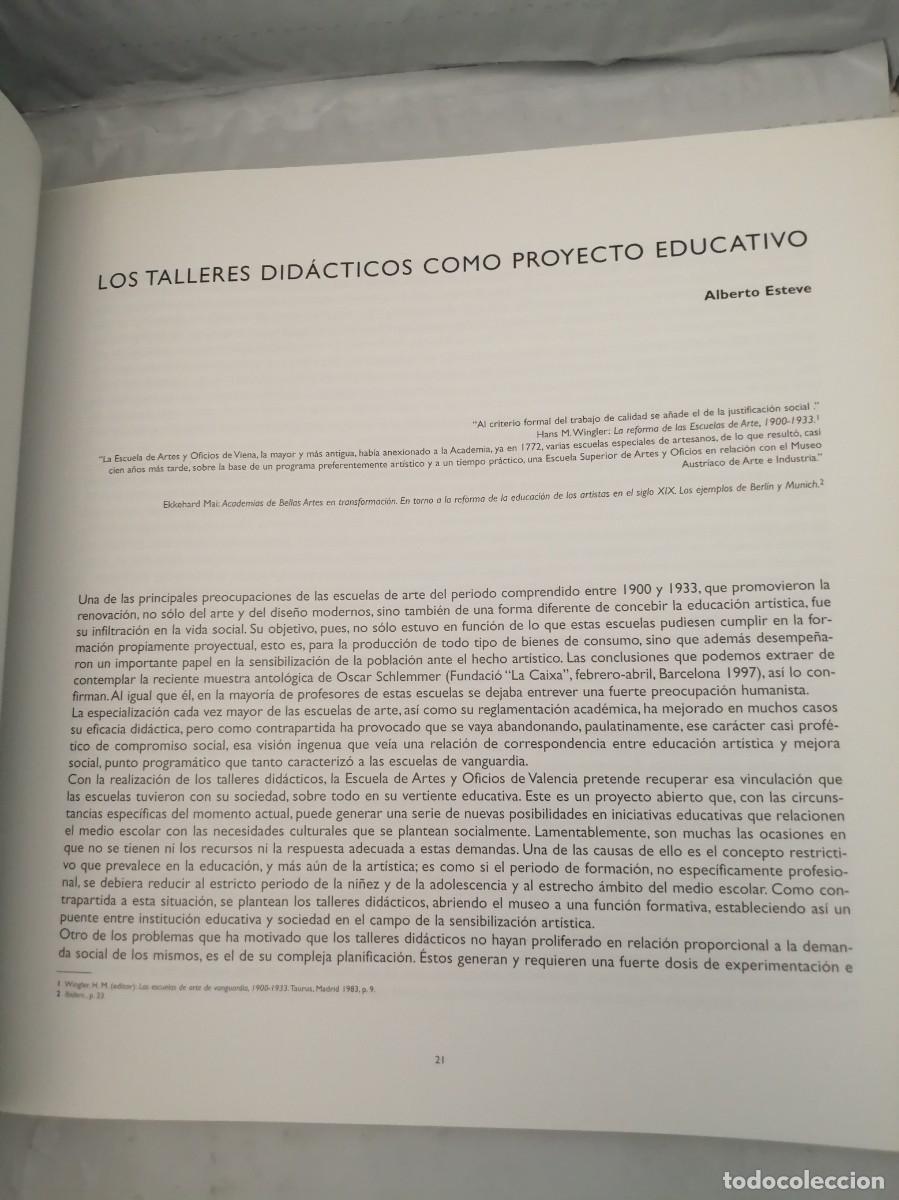 Libros de segunda mano: Los talleres did&aacute;cticos del IVAM - Foto 7