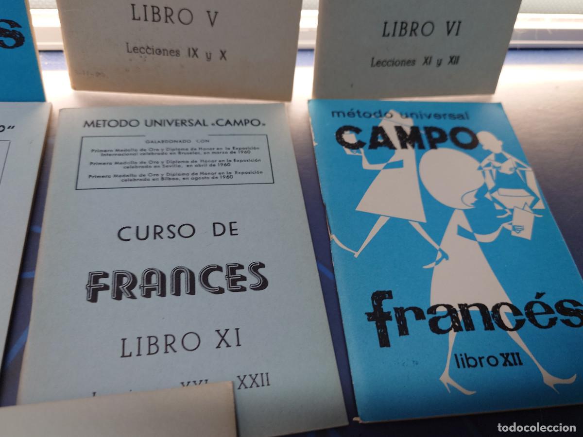 Libros de segunda mano: 1 al 15, curso de Franc&eacute;s, m&eacute;todo universal campo - Foto 6