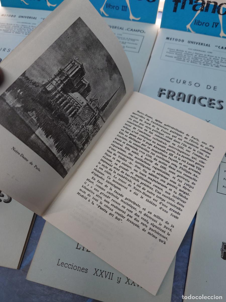 Libros de segunda mano: 1 al 15, curso de Franc&eacute;s, m&eacute;todo universal campo - Foto 7