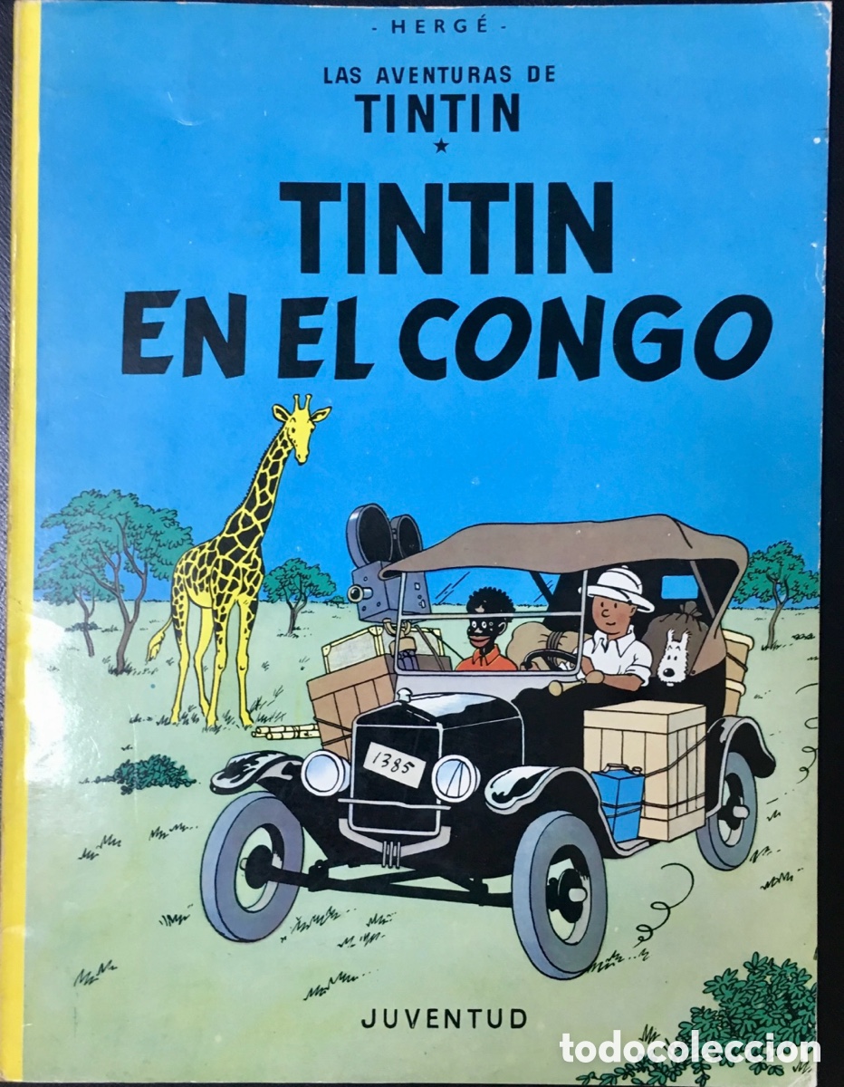 Libros de segunda mano: Libro. Las Aventuras de TINT&Iacute;N. Tint&iacute;n en el Congo. 1980. - Foto 1