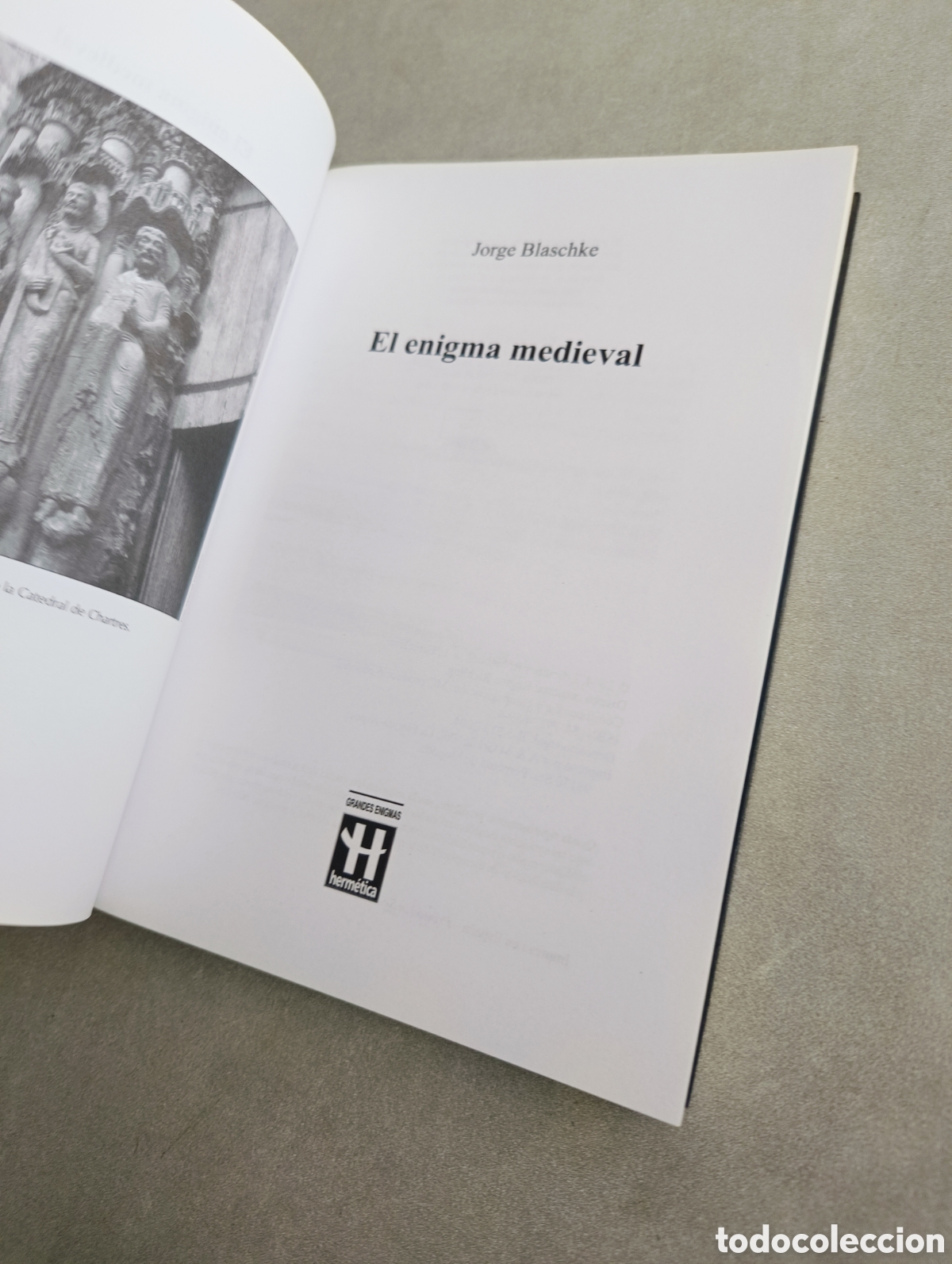 Libros de segunda mano: El enigma medieval. Jorge Blaschke - Foto 5