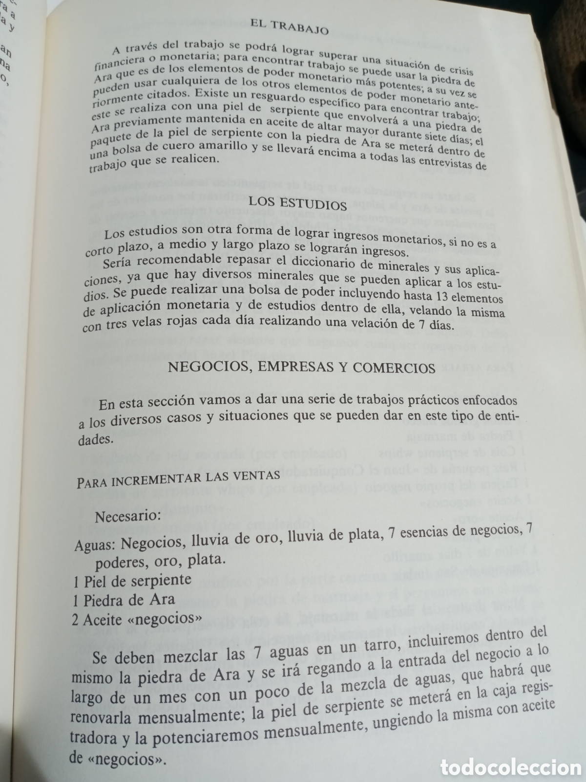 Libros de segunda mano: GUIA PR&Aacute;CTICA DE LA MAGIA.EL TESORO.LIBRO DE RITUALES - Foto 6