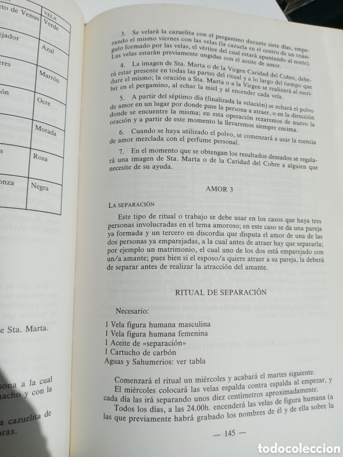 Libros de segunda mano: GUIA PR&Aacute;CTICA DE LA MAGIA.EL TESORO.LIBRO DE RITUALES - Foto 7