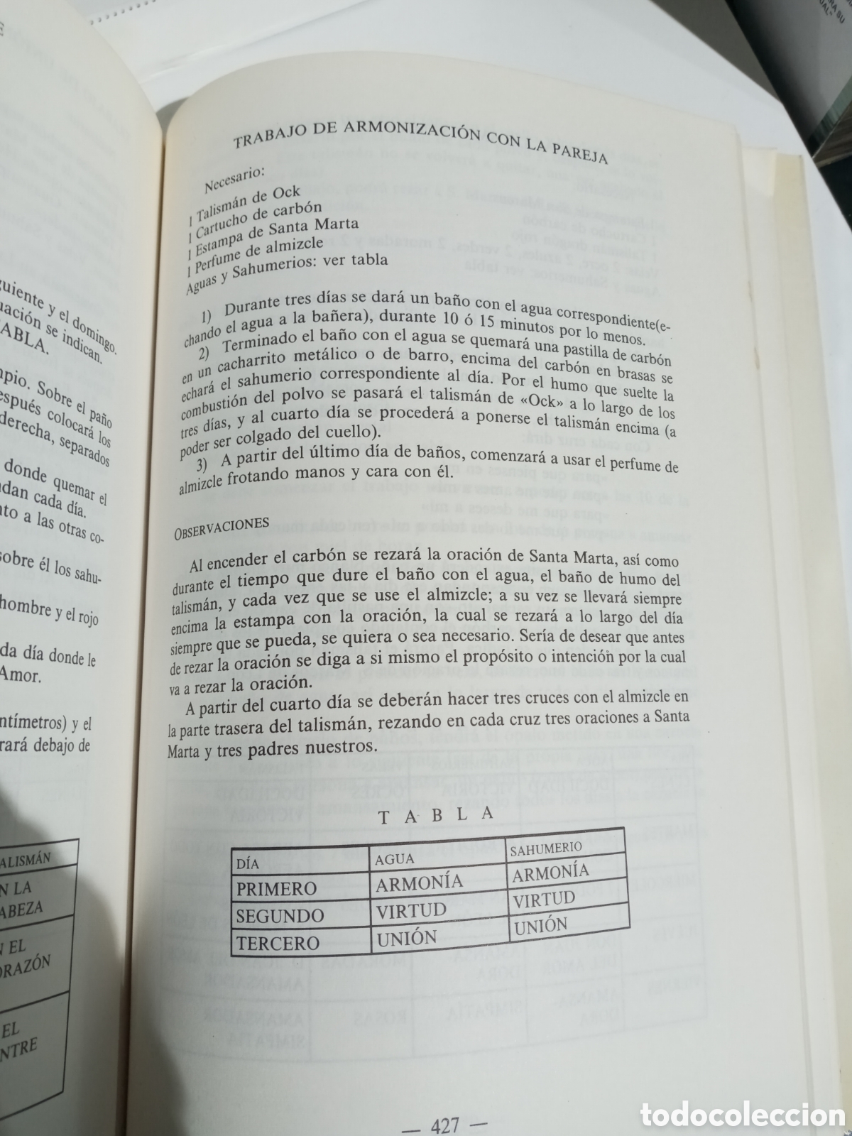 Libros de segunda mano: GUIA PR&Aacute;CTICA DE LA MAGIA.EL TESORO.LIBRO DE RITUALES - Foto 19