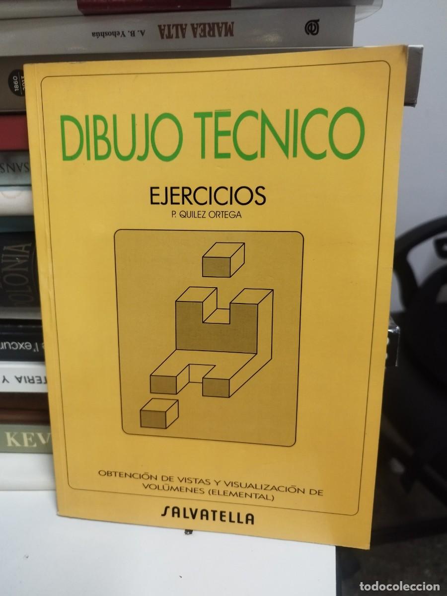 Libros de segunda mano: Dibujo t&eacute;cnico. Ejercicios. P. Quilez Ortega. Salvatella. - Foto 1