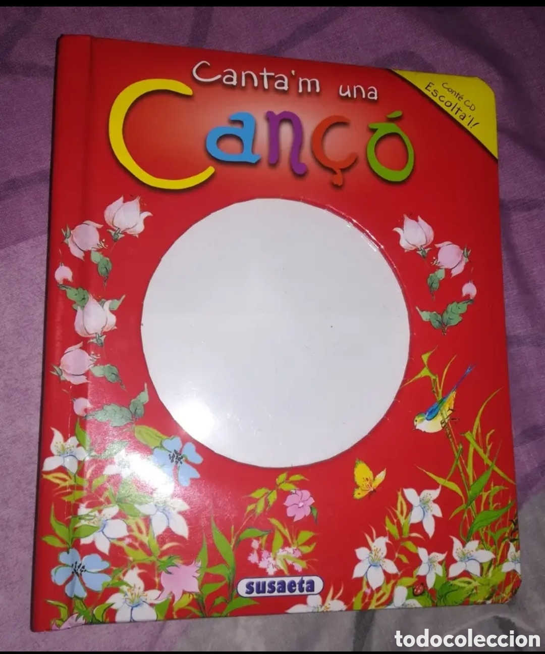 Libros de segunda mano: Llibre Canta'm una can&ccedil;&oacute;. Falta el CD. Regalo un CD con actividades.