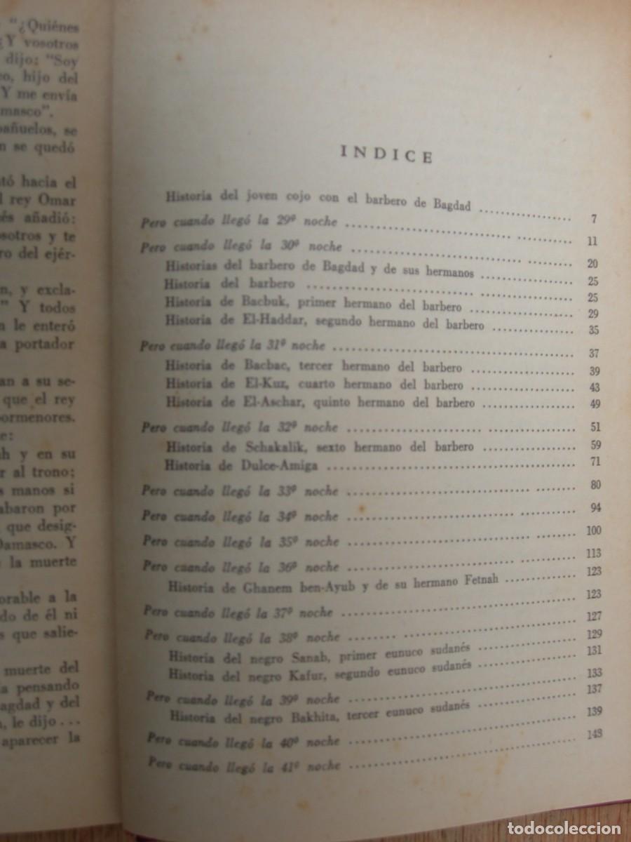 Libros de segunda mano: EL LIBRO DE LAS MIL NOCHES Y UNA NOCHE / CUENTOS - Foto 6