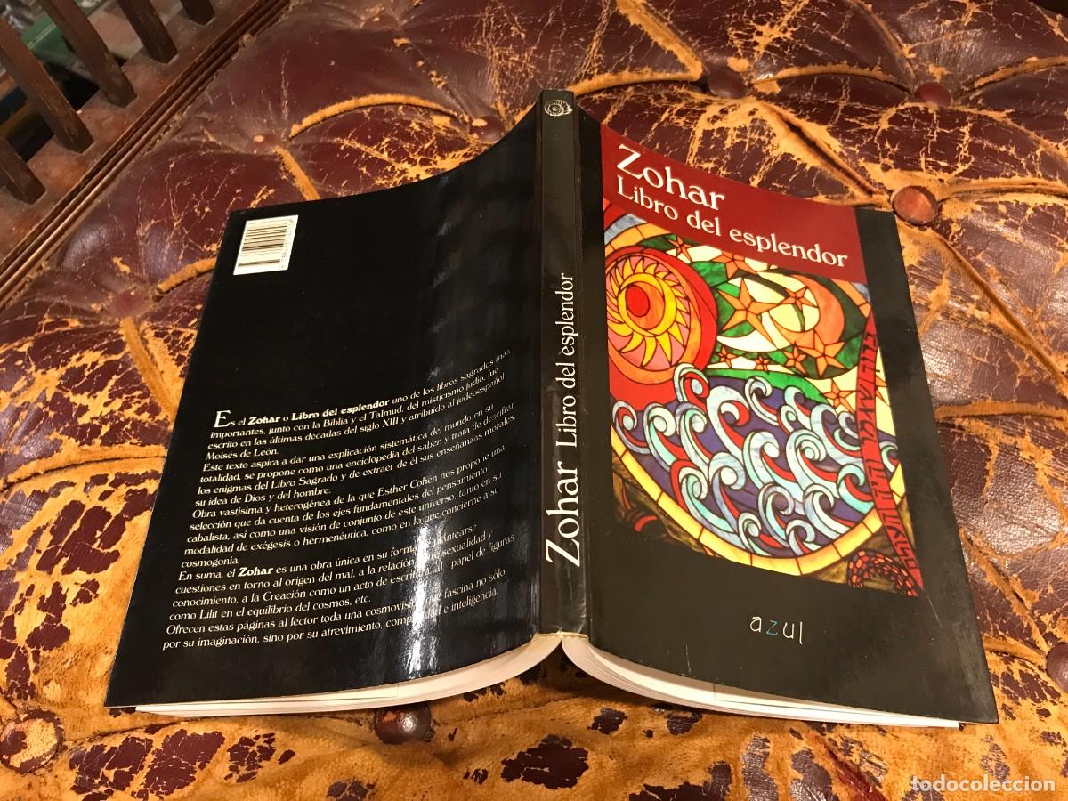 Libros de segunda mano: ZOHAR, LIBRO DEL ESPLENDOR. 1999, AZUL - Foto 1