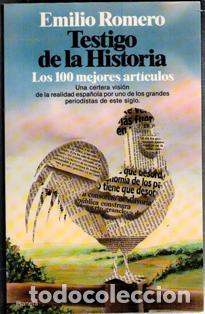 Libros de segunda mano: Testigo de la historia, Emilio Romero - Foto 1